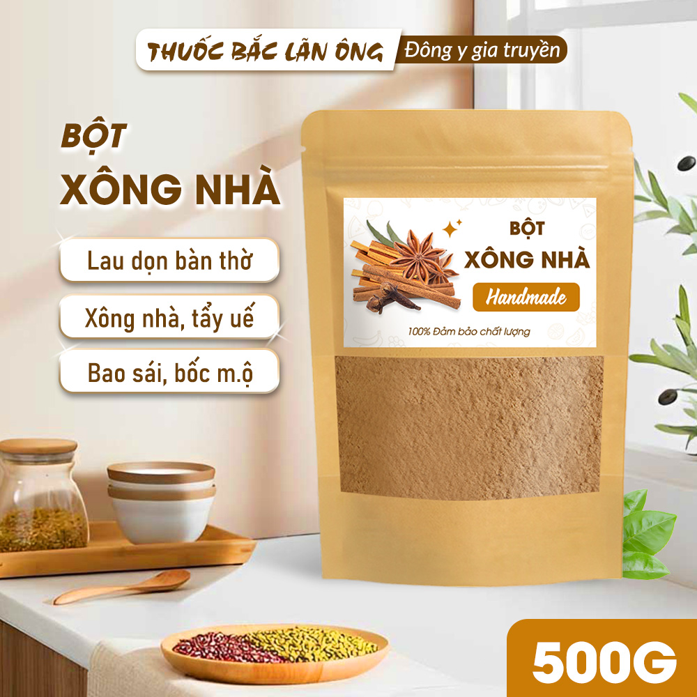 Bột Xông Nhà Tẩy Uế (Tẩy Uế,Trừ Tà,Xông Nhà) 500g