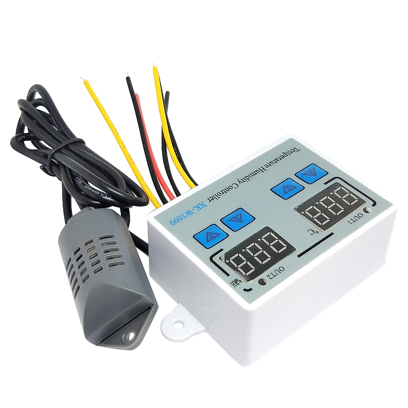 Bảng giá XK-W1099 Dual Digital Thermostat Humidistat Egg Incubator Temperature Humidity Controller Regulator Thermometer Hygrometer 110V-220V Phong Vũ