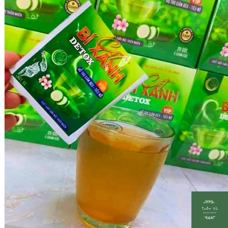 Cốt Bí Xanh Detox - Hỗ Trợ Giảm Cân
