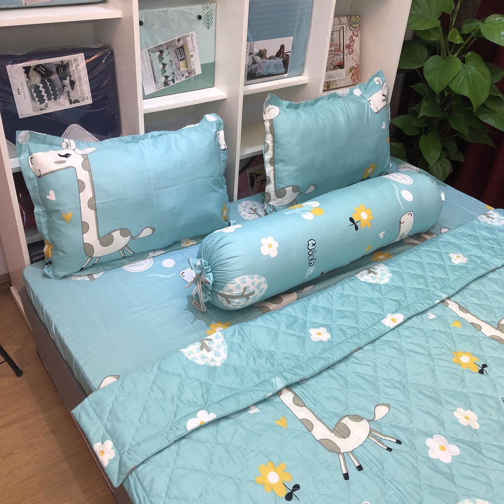 Vỏ gối ôm xinh cute chất liệu Cotton( Nhiều mẫu)