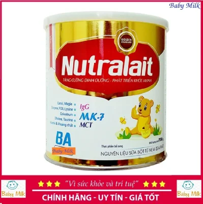 Sữa Nutralait BA 700g cho trẻ biếng ăn, suy dinh dưỡng 1-10 tuổi