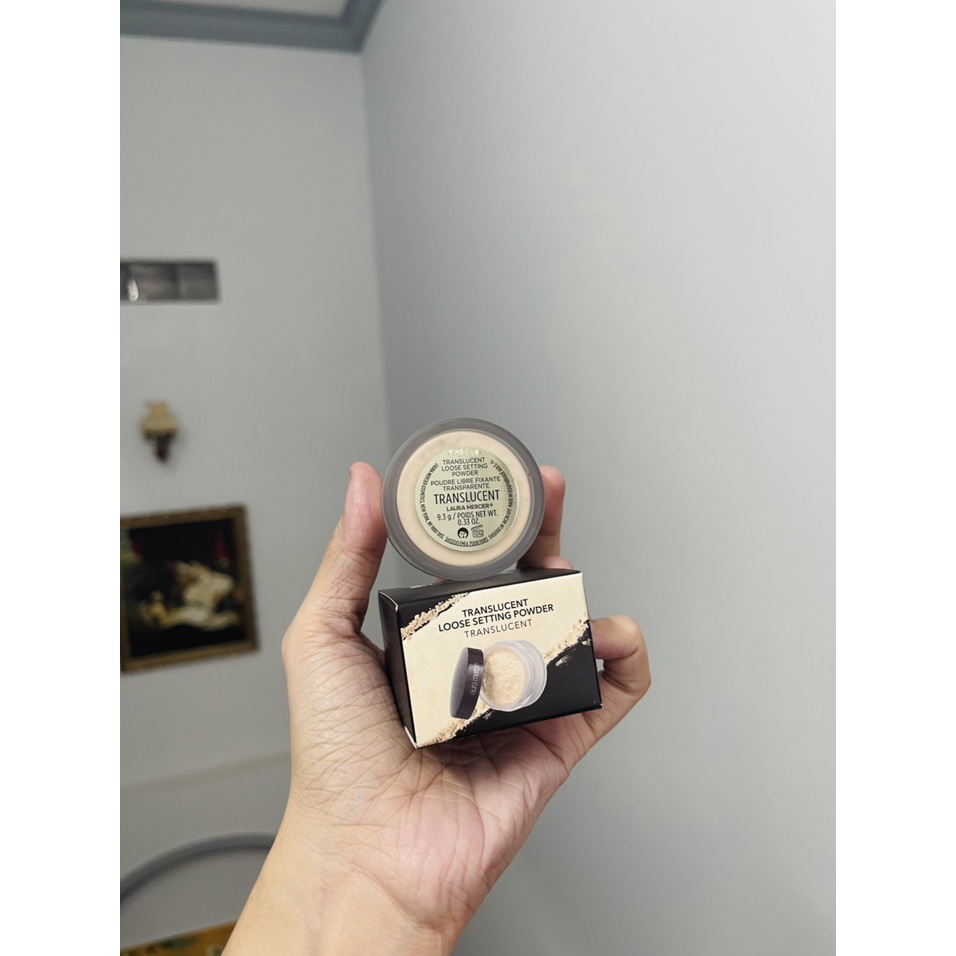 [UPDATE BAO BÌ MỚI 2022] Phấn phủ Laura mercier loose setting powder TRIAL - TRAVELSIZE - FULLSIZE