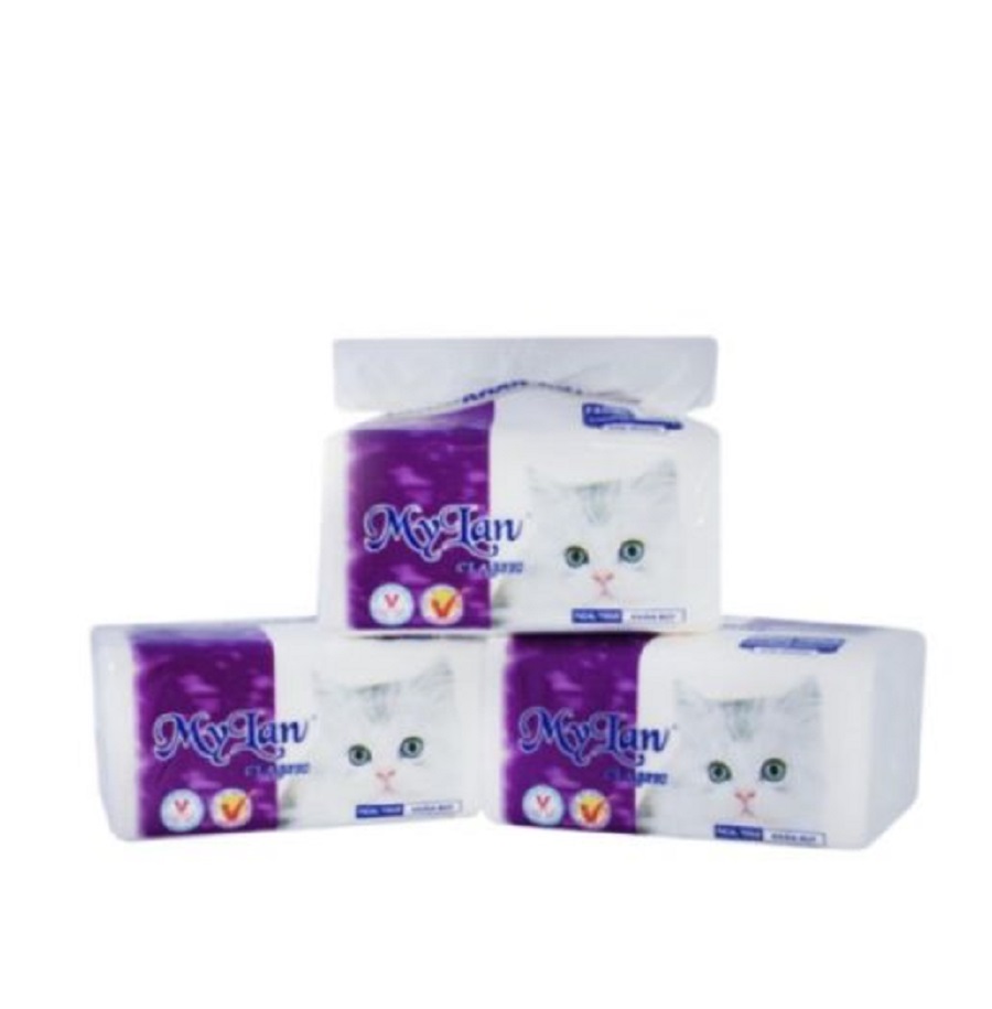 [HCM] COMBO 3 GÓI Khăn giấy rút Mỹ Lan (Mèo)