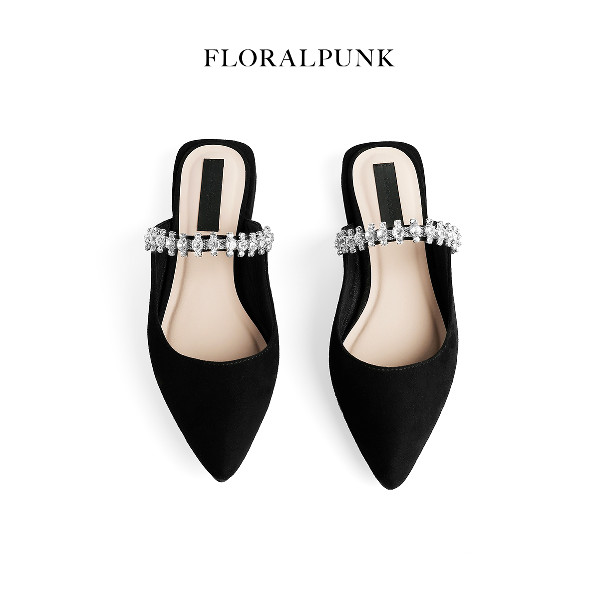Giày Mules Floralpunk Diana Mules
