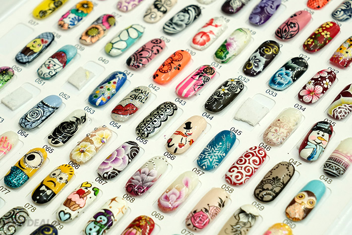 Nail hoa bướm trang trí nail - sinailmi