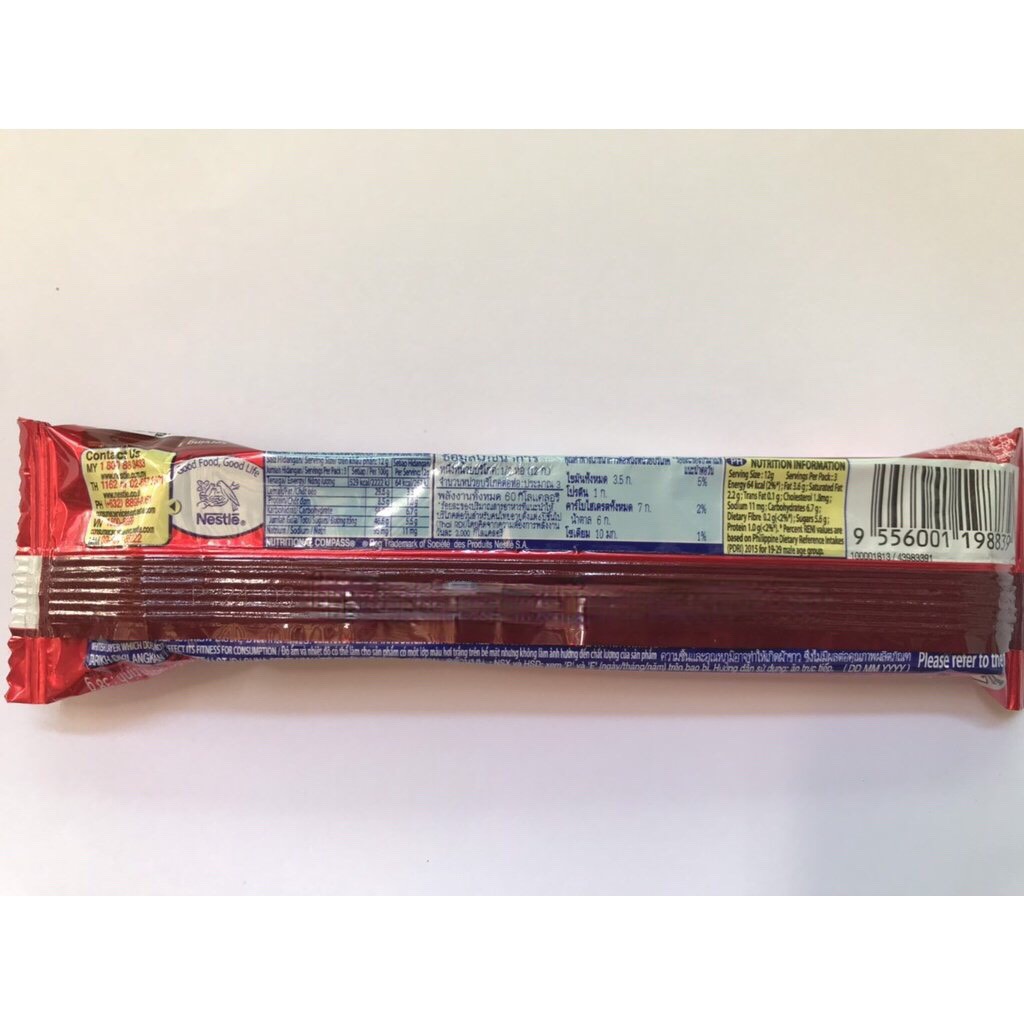 Sôcôla Nestlé KitKat Chunky Thái Lan (1 thanh x 38g)