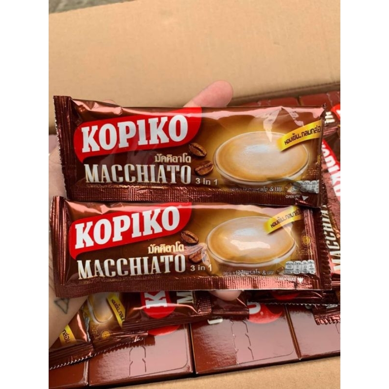 Kopiko Macchiato 3in1 Milk Coffee
