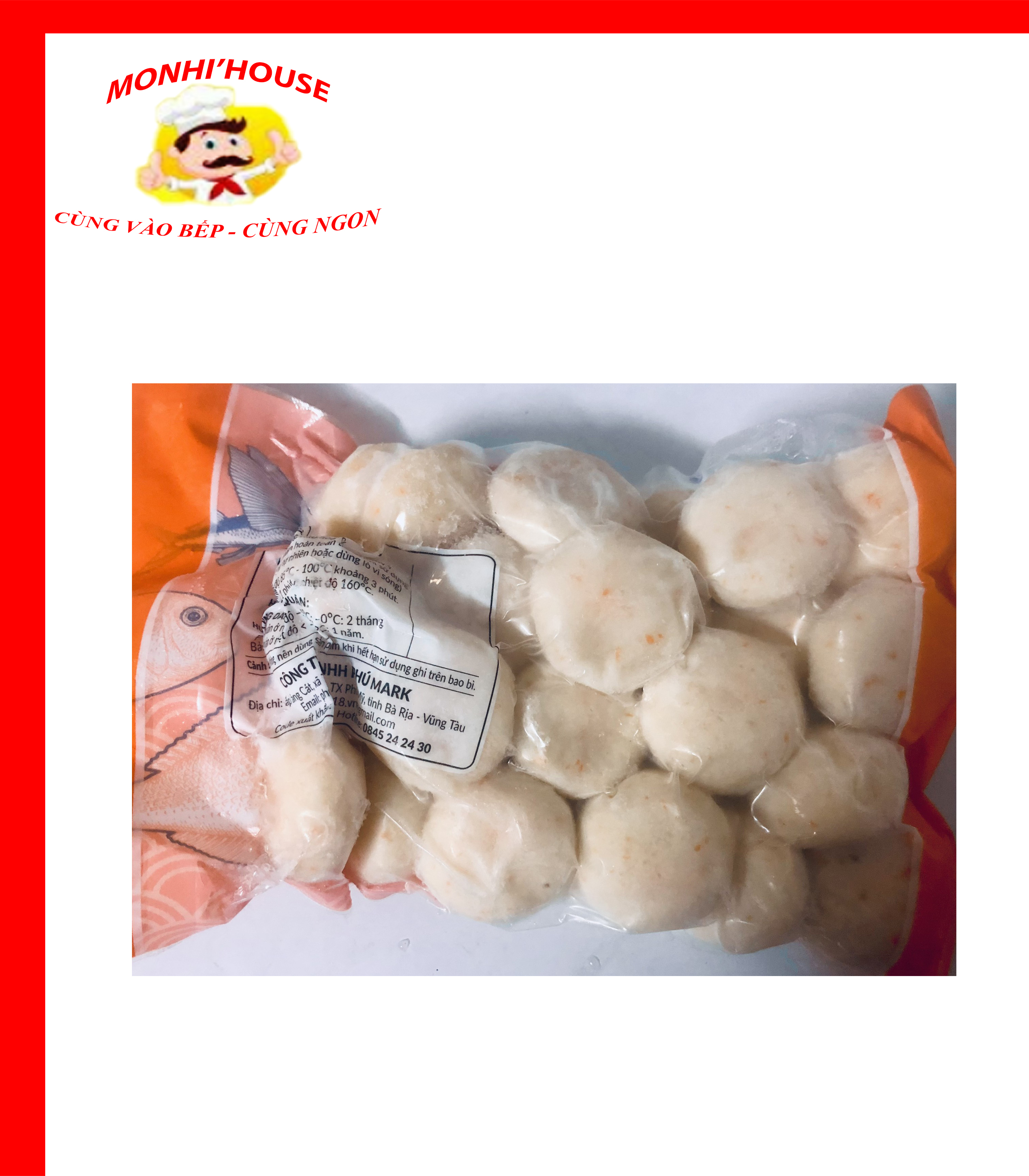 100g Cá Viên Nhân Phô Mai Phumark hấp dẫn