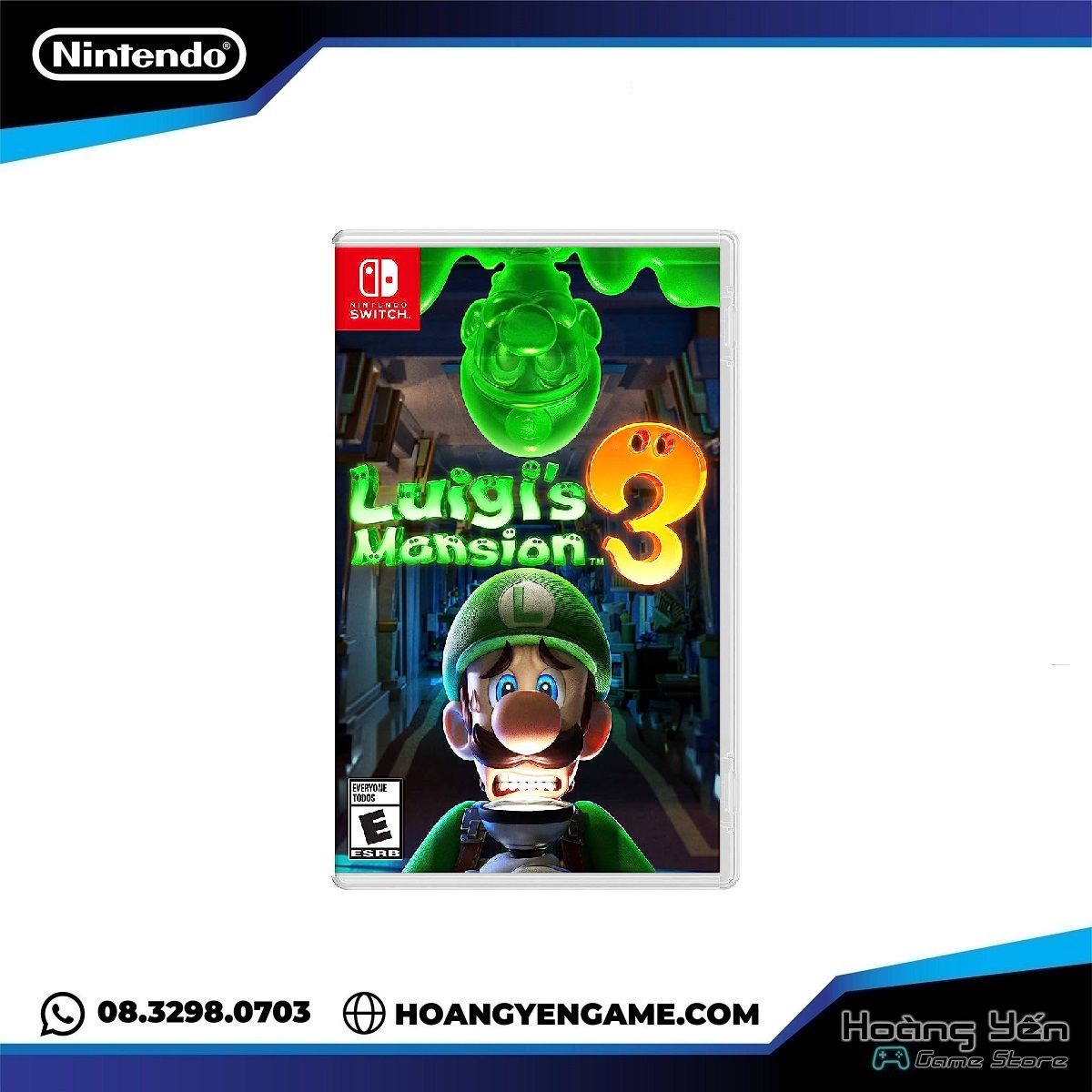 [HCM]Thẻ game Luigi's Mansion 3  Nintendo Switch