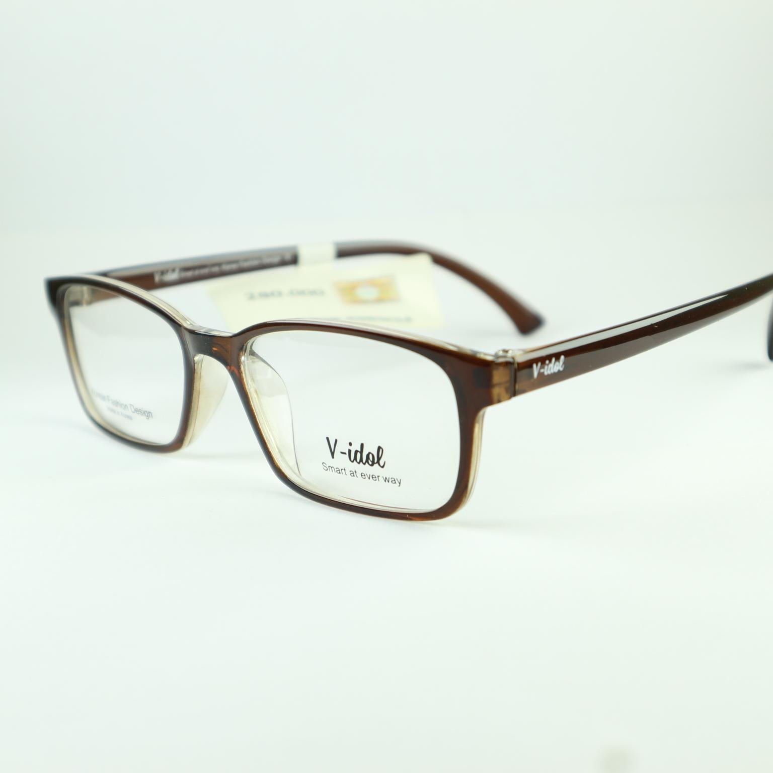 [HCM]Gọng kính V-idol V8050 SBR ( màu nâu )