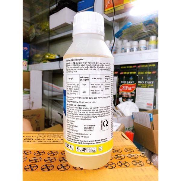 CISLIN 2.5EC - Thuốc diệt mối và mọt gỗ ( 1 lít ) .