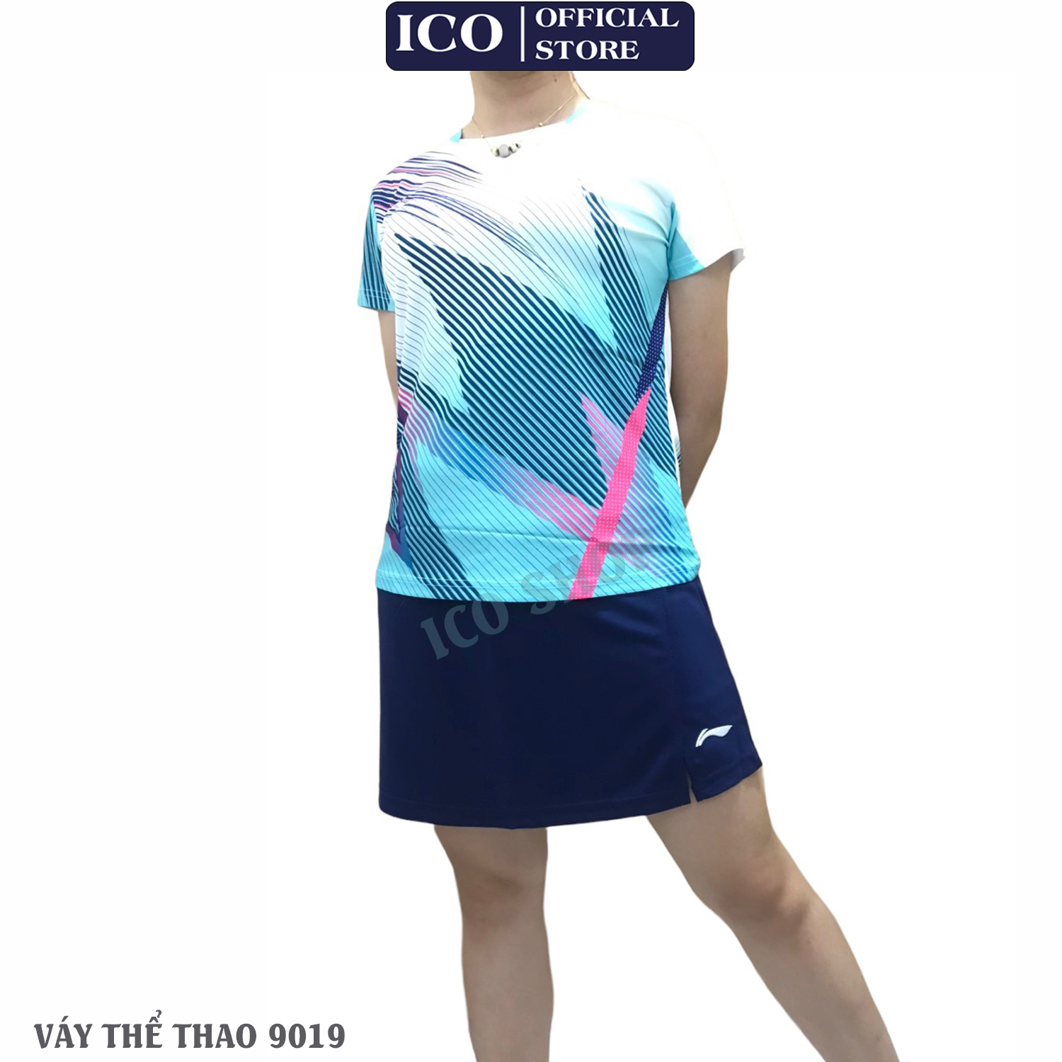 [HCM]Váy cầu lông 9019, váy thể thao nữ