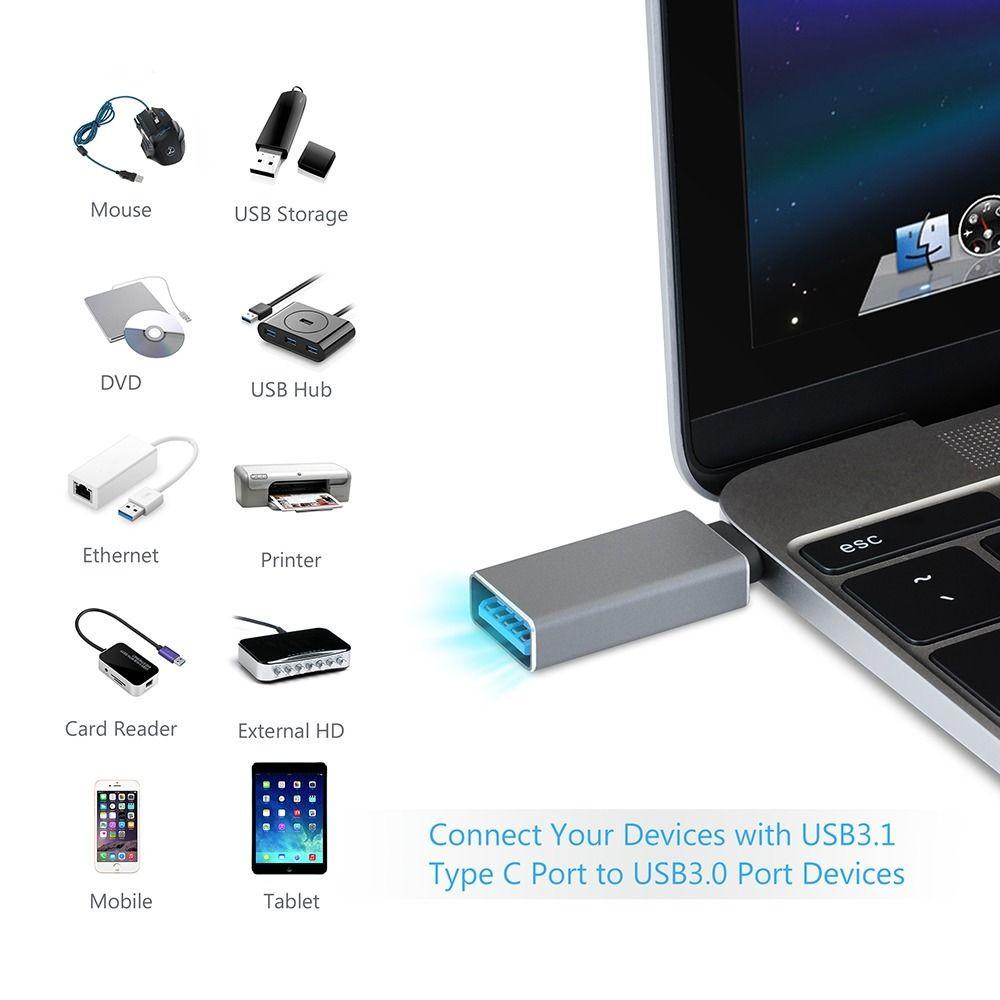 Đầu OTG chuyển USB Type-C chuẩn 3.0
