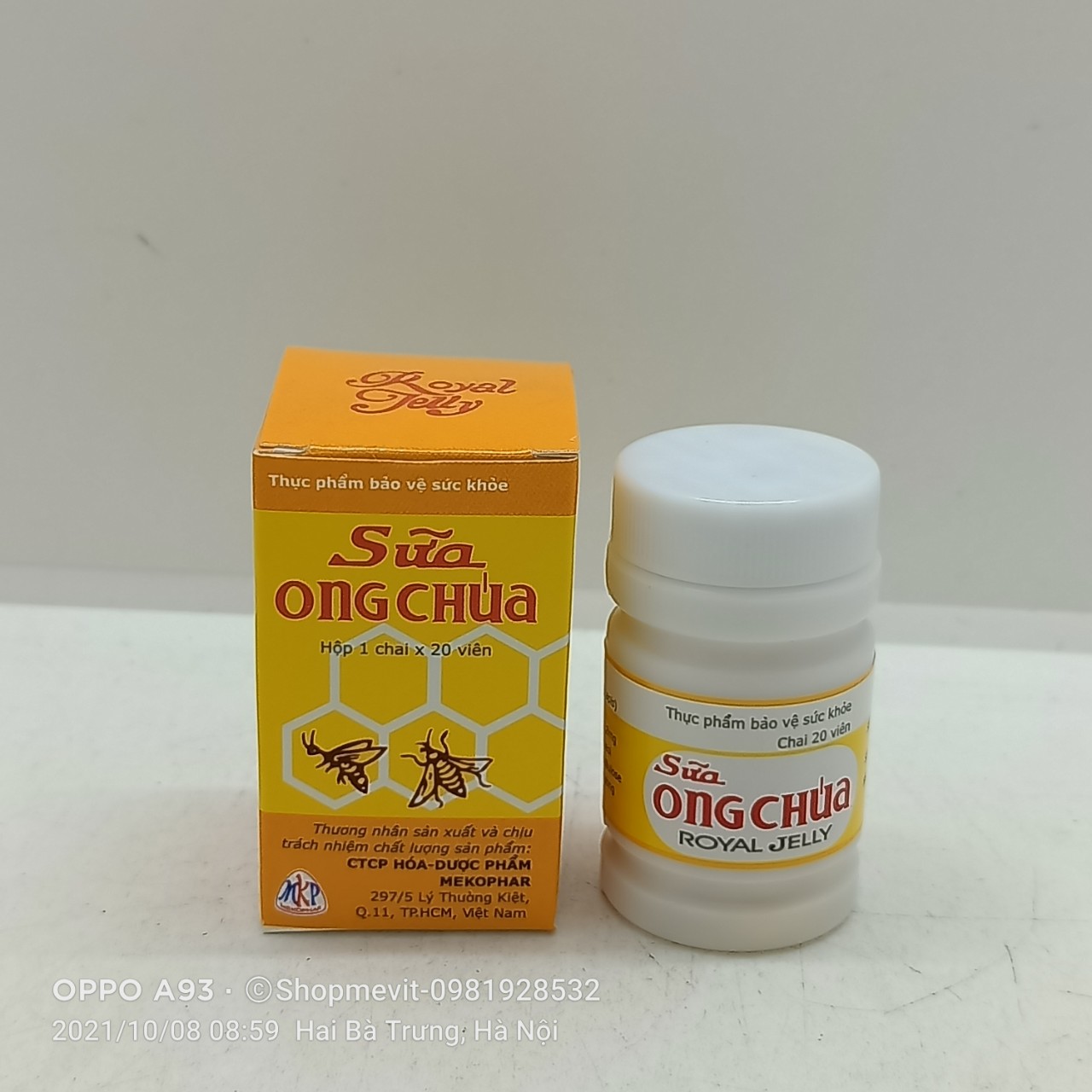 Kẹo sữa ong chúa lọ 20 viên