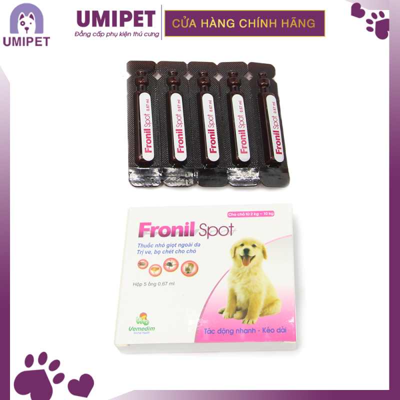 Trị ve nhỏ gáy chó mèo Fronil Spot