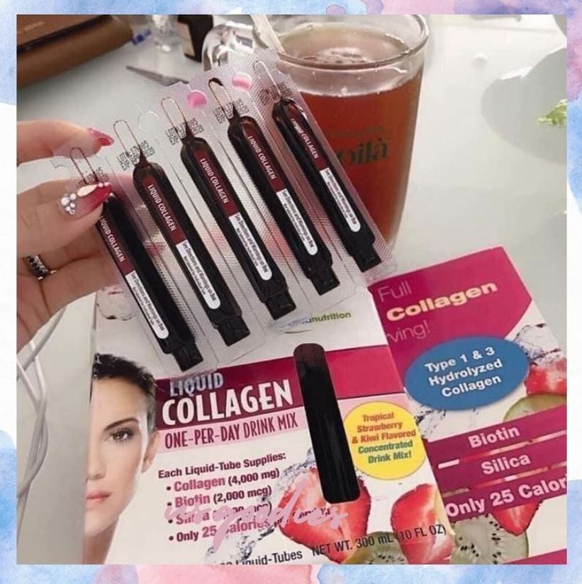 [TRẢ ORDER] Collagen pha nước, hộp 30 tuýp