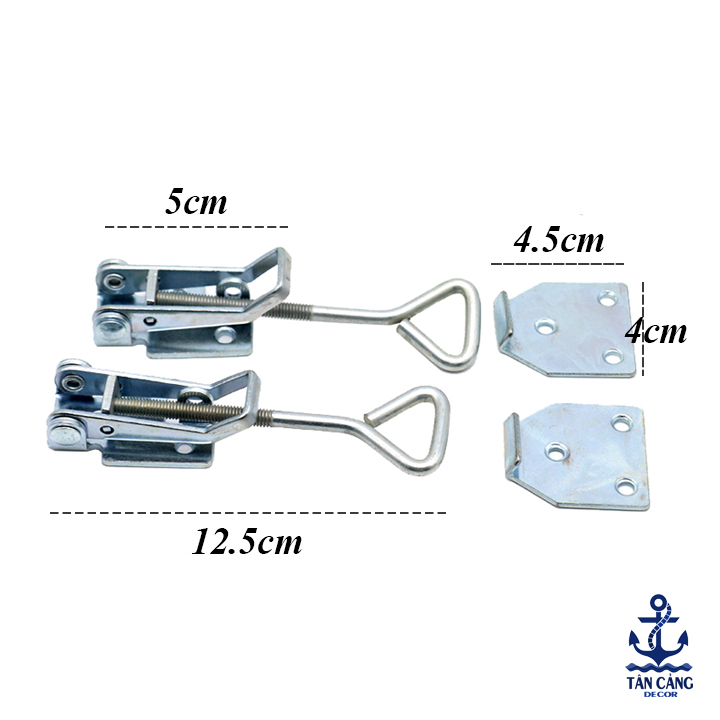 Bộ Khóa Sập Kéo Tăng Đơ KT :12.5cm