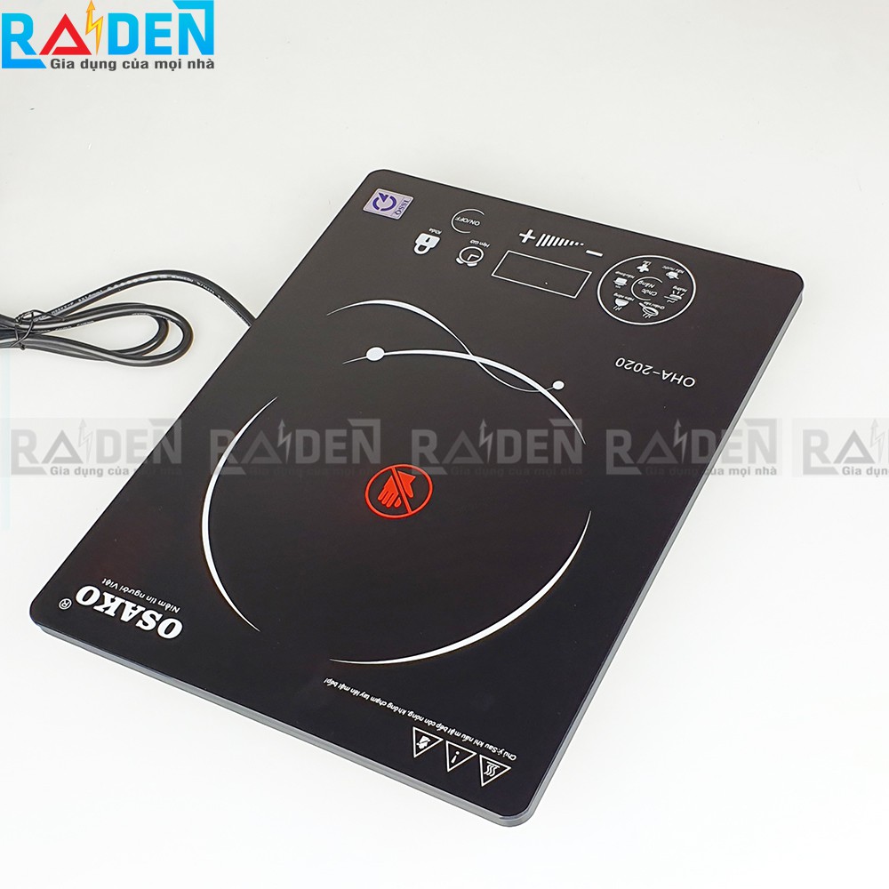 Bếp hồng ngoại 2000W mặt kính Ceramic Osako OHA-2020