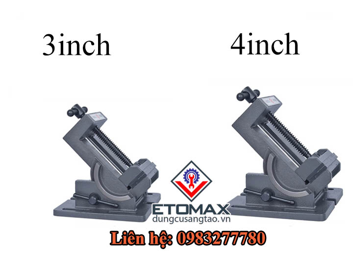 Ê tô trượt góc 90º 3inch