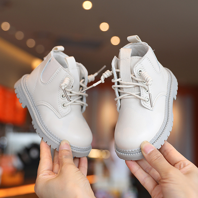 Giày bốt cổ cao Quảng Châu cao cấp cho bé trai bé gái mã 881