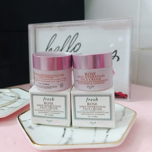 [Fresh minisize] Kem dưỡng ẩm Fresh Rose Deep Hydration Face Cream