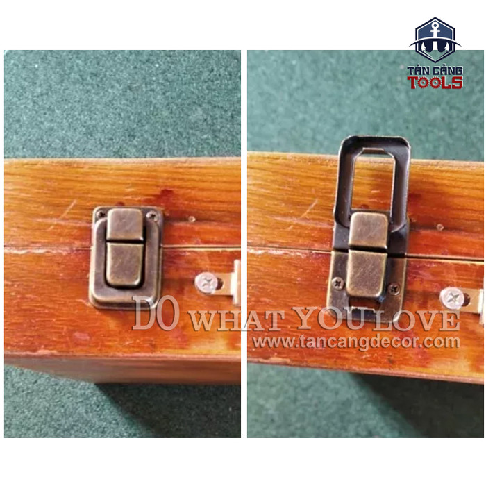 Khóa hộp Đơn Cổ điển 39 – KT:4.7cm