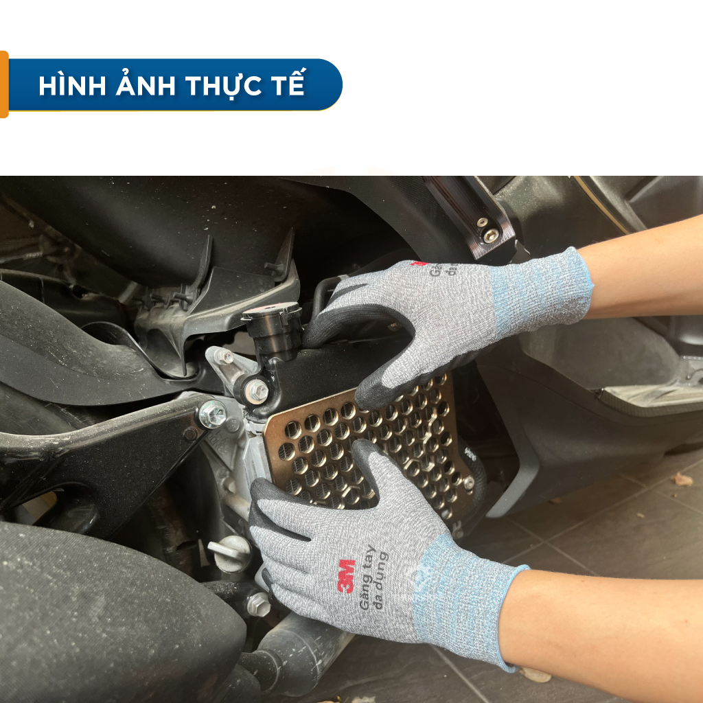 Găng tay lao động 3M bao tay đa dụng dùng trong công nghiệp cơ khí, đi xe máy, chống nắng Găng tay bảo hộ lao động - Thinksafe