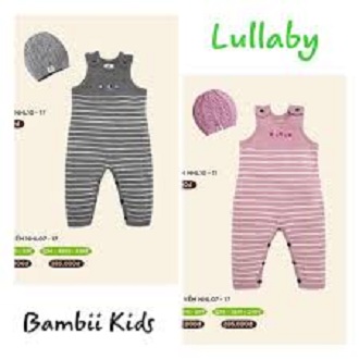 Body yếm lullaby len siêu mềm mịn sz 0-24m