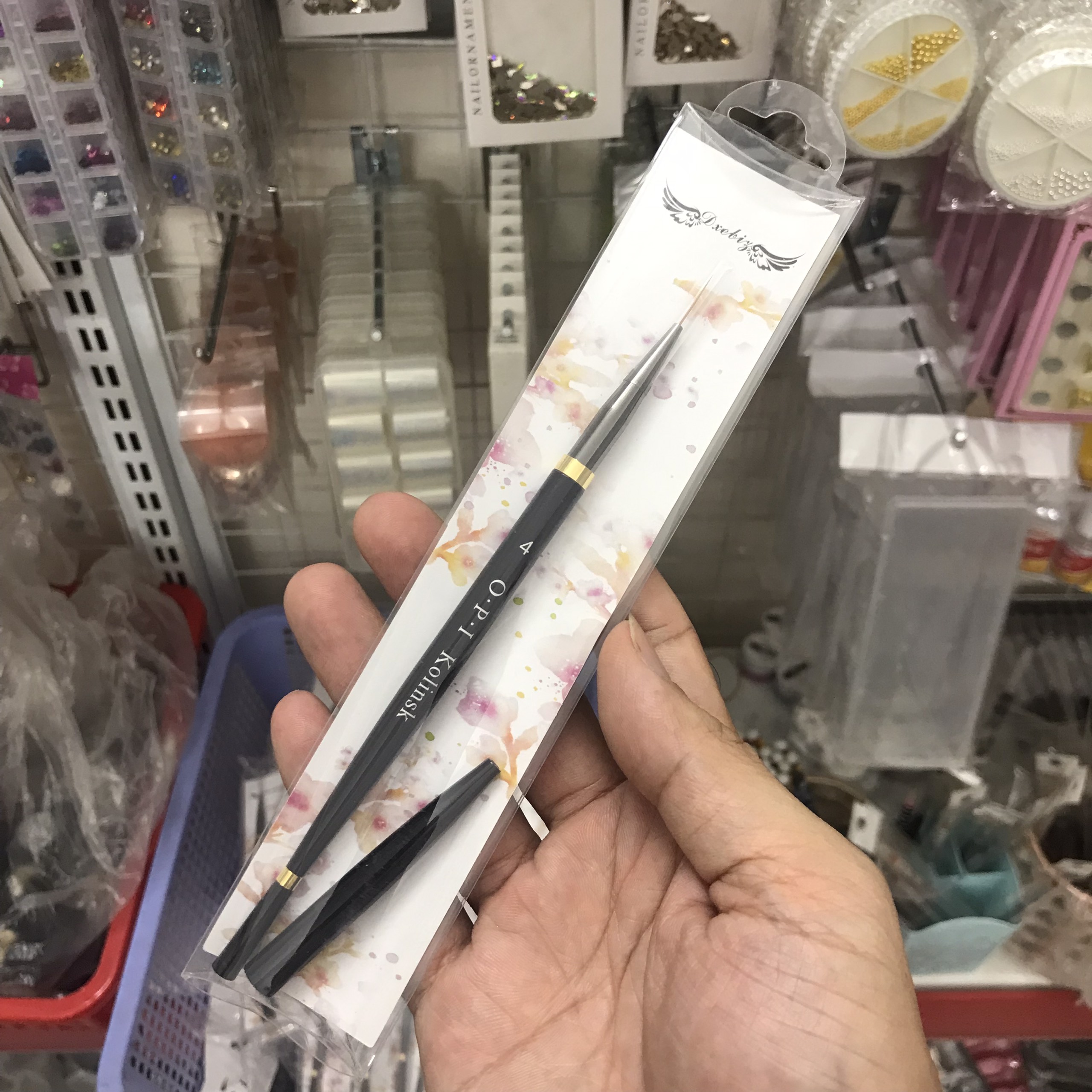 Cọ Nét siêu mảnh - Kolinsky - OPI - Đầu cọ 13mm