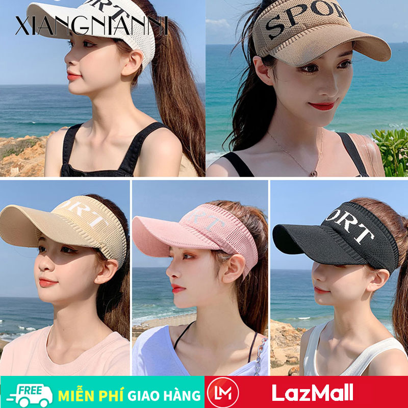 XIANG NIAN NI  Mũ Chống Nắng Mũ Lưỡi Trai Hở Đầu Mũ Bóng Chày Mũ Chống Nắng Phi Giới Tính 11.11 Biggest Sale