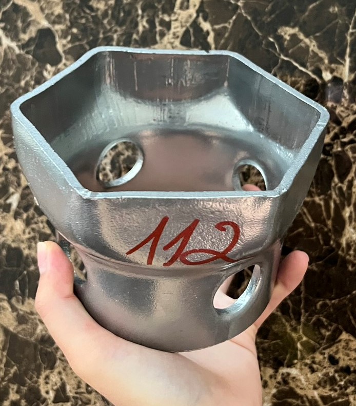 Bát Mở Moay Ơ Ô Tô 6 Cạnh