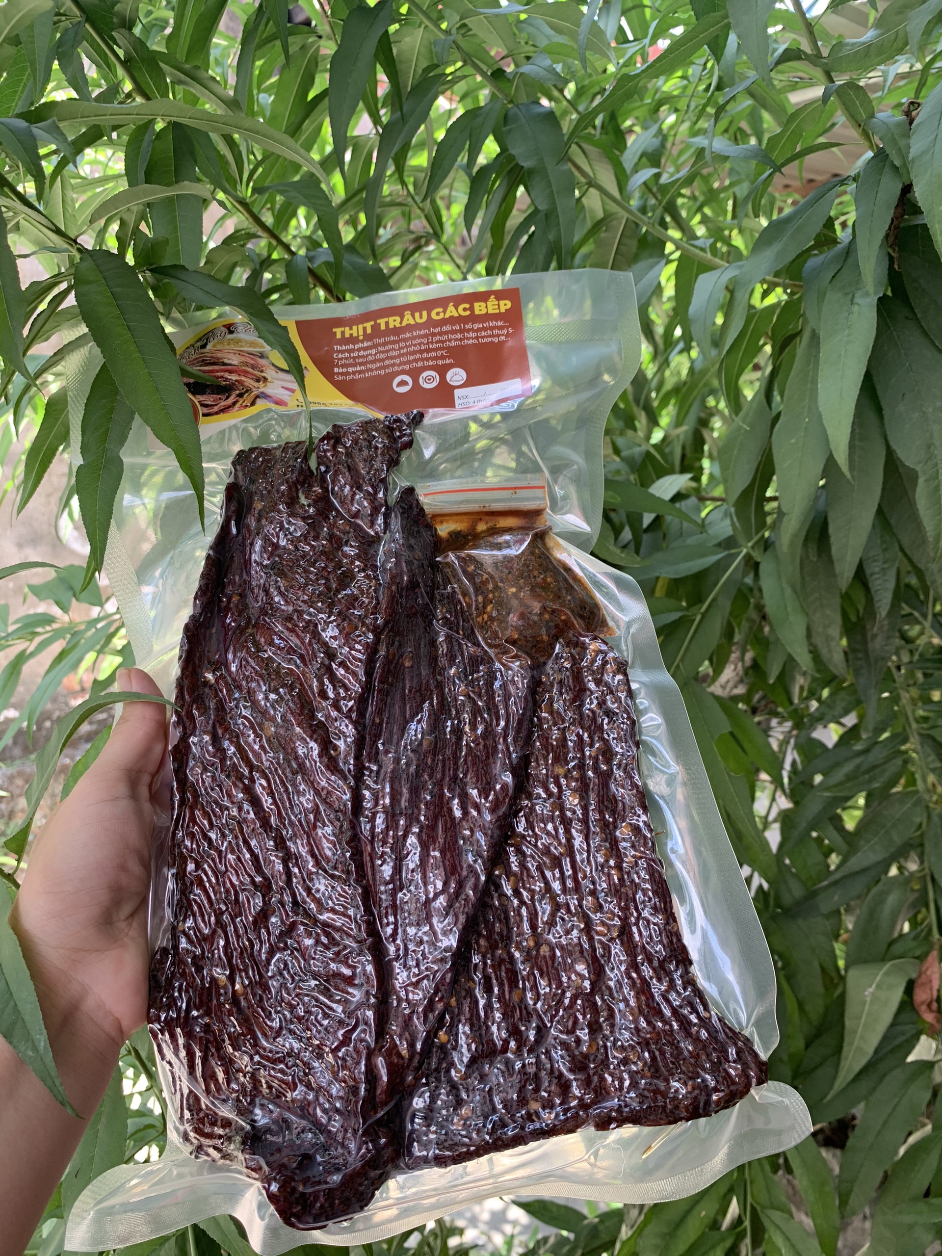 Thịt trâu gác bếp chuẩn vị tây bắc ( Trâu Bản)