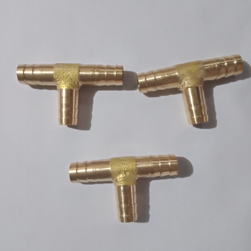 Tê đồng đuôi chuột nối dây phi 12 mm
