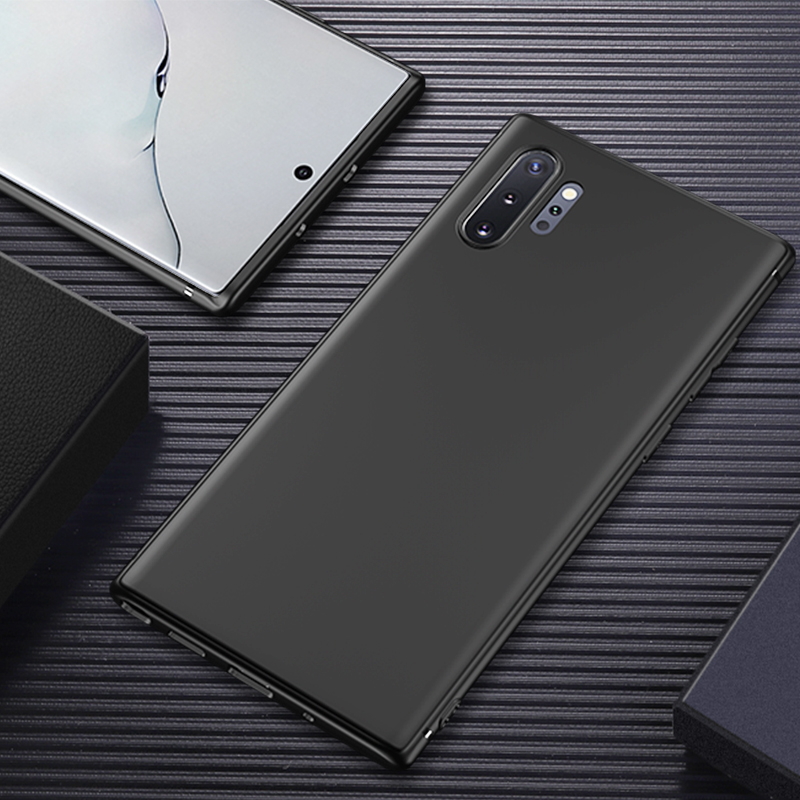 Ốp lưng samsung note 10 plus TPU màu dẻo siêu mỏng ôm sát thân máy bảo vệ camera phụ kiện điện thoại huỳnh tân store