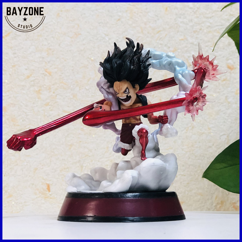 Mô hình chibi luffy snakeman gear 4 hàng mới siêu đẹp