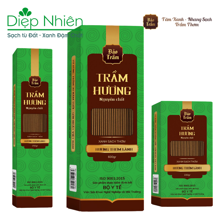 Nhang trầm hương Bảo Trầm - Hộp xanh