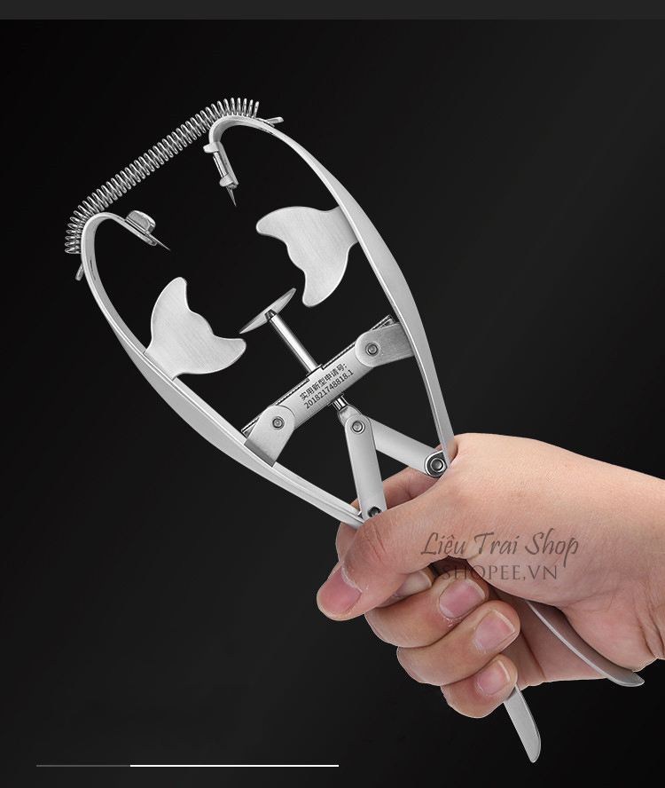Dụng cụ đập trứng thủ công inox 304