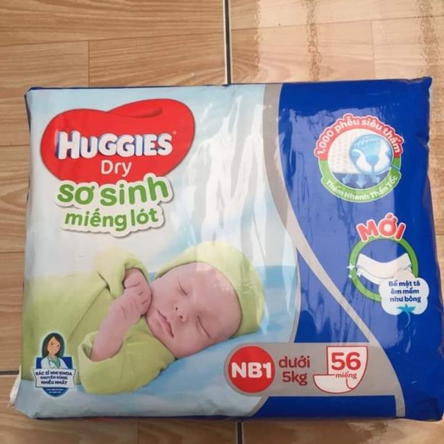 Tả dán Huggies NB56/NB100/NB36/NB58/S30/M48/L42