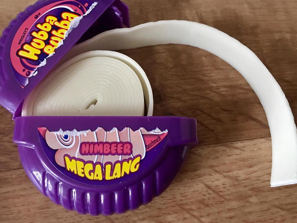 Gum Cuộn Hubba Bubba Vị Nho