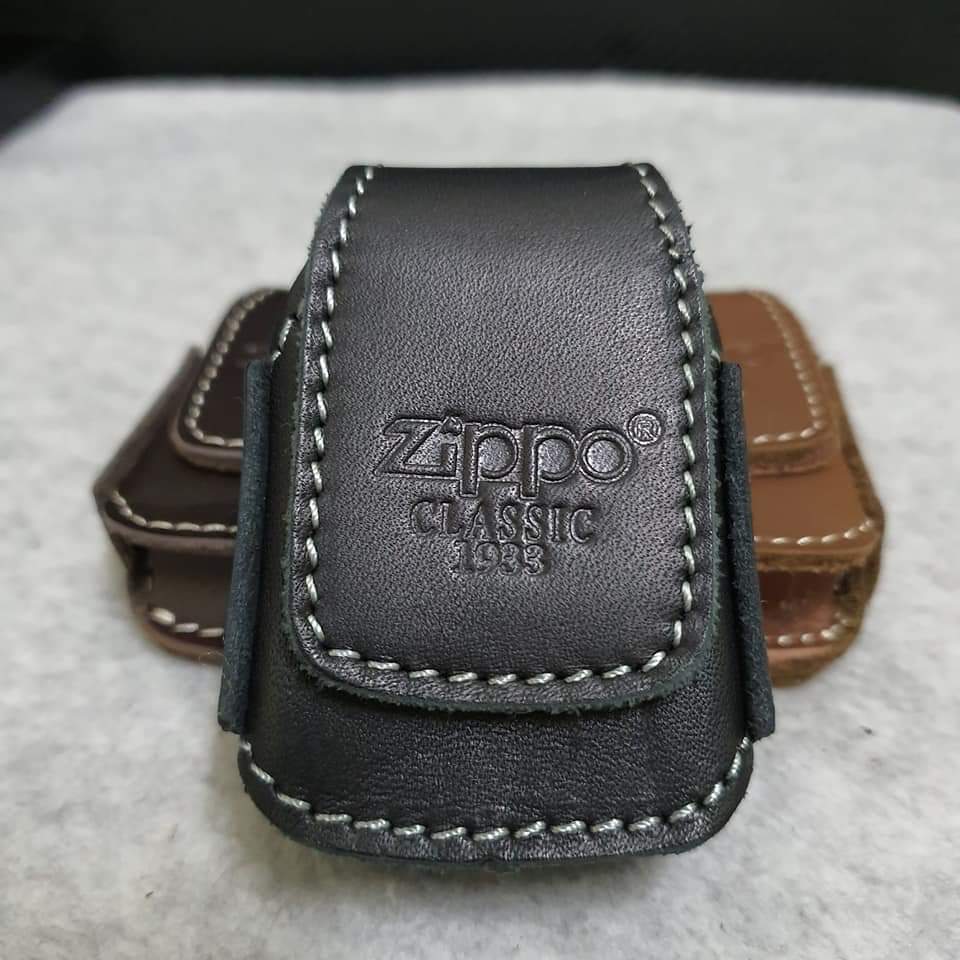 [HCM]Bao Da Đựng Bật Lửa Zippo Hàng Cao Cấp