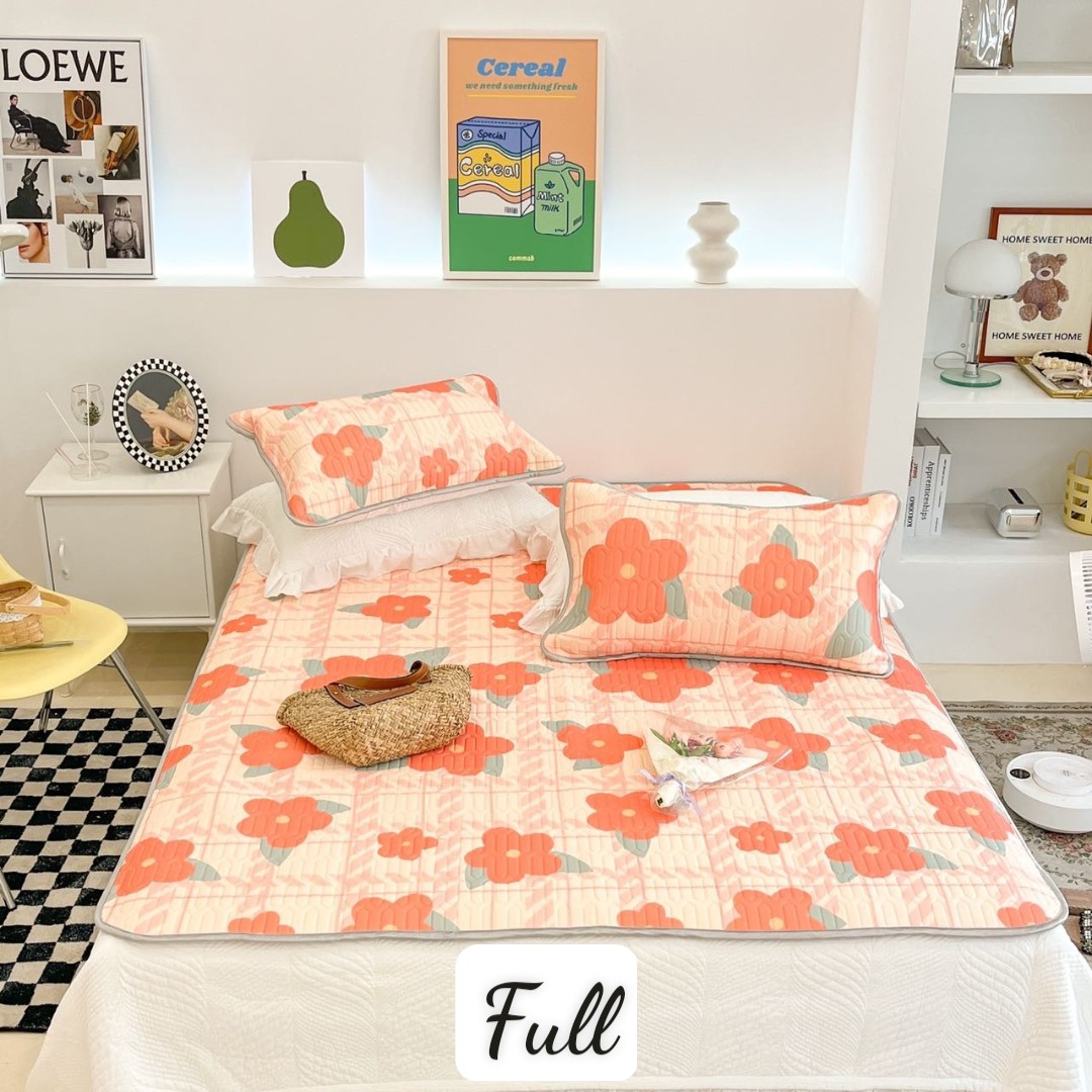 Chiếu điều hòa mát lạnh,chiếu cao su non 5d tencel latexx cực mát cực êm,size 1m6-1m8-2m2