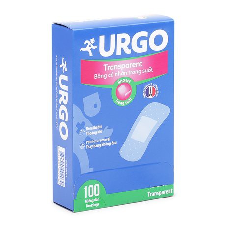 Băng Cá Nhân Urgo (Vải-10 Miếng)
