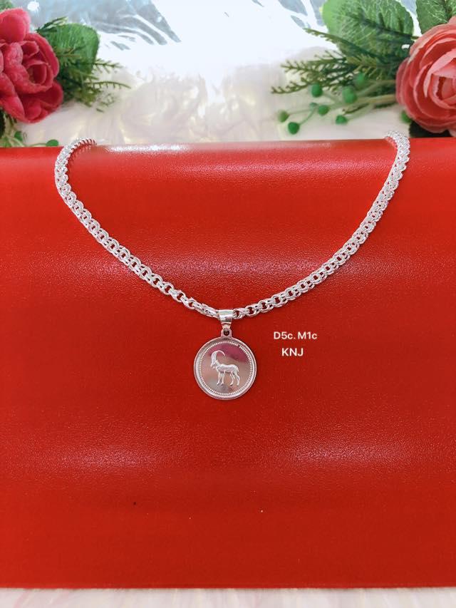 1 Mặt dây chuyền hình 12 con giáp bằng bạc (Chỉ bán mặt)