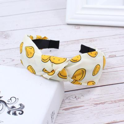 Cài tóc cài tóc nữ cài tóc băng đô Smile hình mặt cười vui vẻ