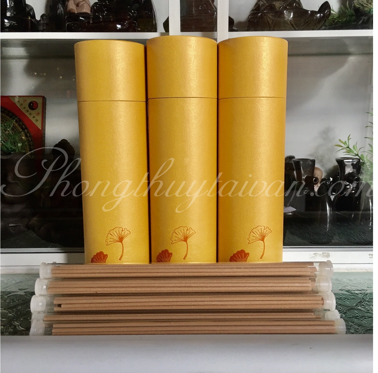 Nhang THƠM không tâm Đàn Hương 21cm (ống 20 nén, ống 200 nén) - thờ cúng