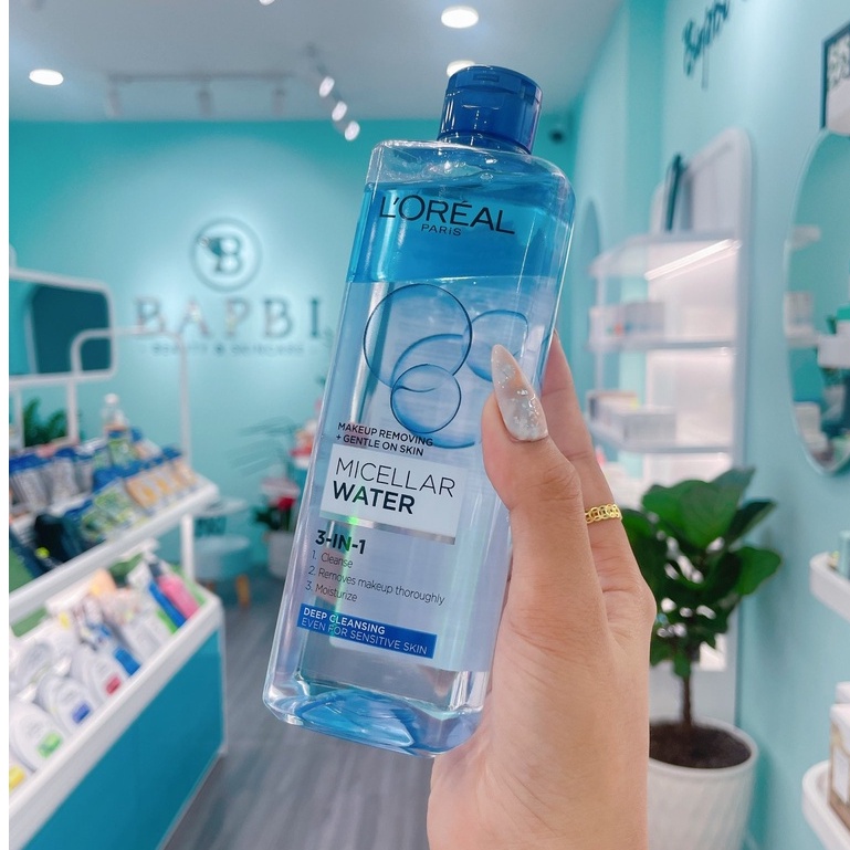 Nước tẩy trang Loreal - L'Oreal Paris 3-in-1 Micellar Water
