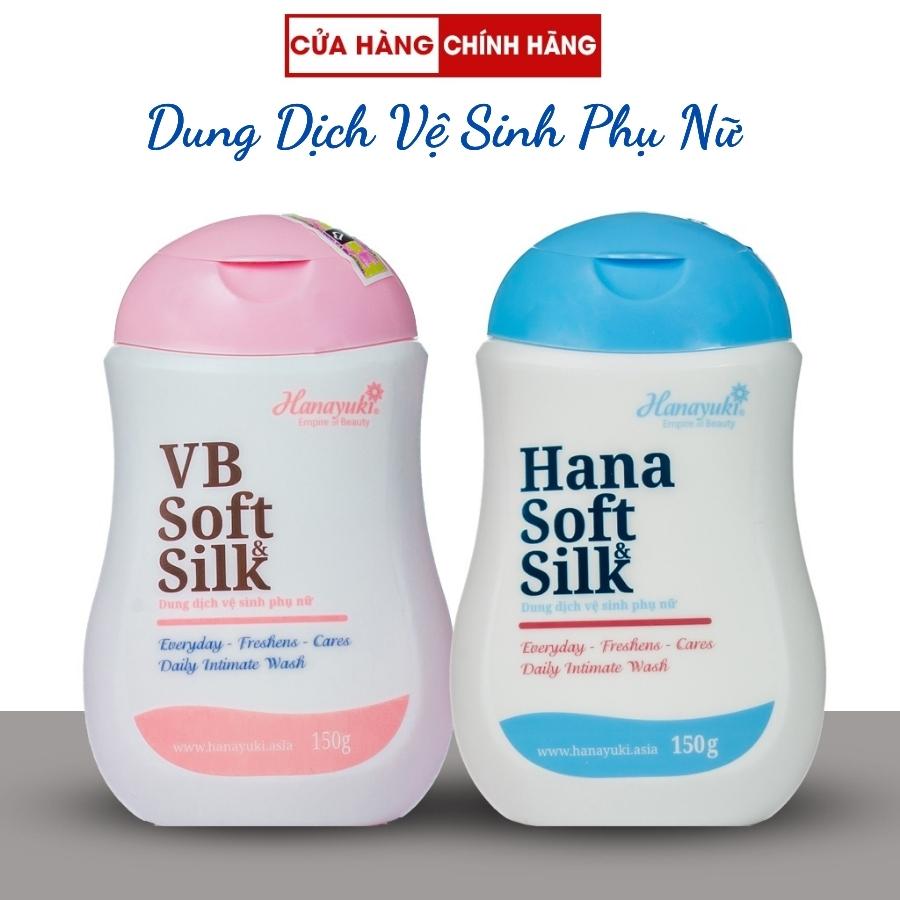 Dung dịch vệ sinh phụ nữ Hana Soft Silk chính hãng