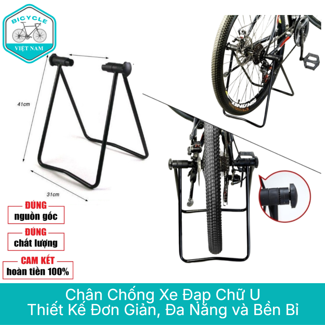 Chân Chống Xe Đạp Chữ U – Giữ Xe Ổn Định, Dễ Sử Dụng