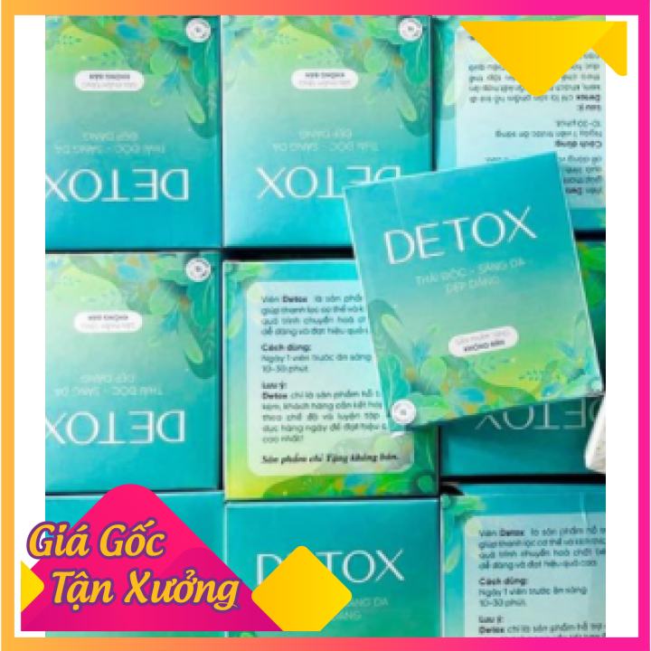 Detox thảo mộc hộp 15 viên