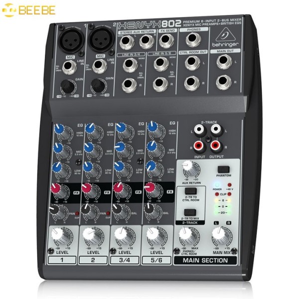Behringer XENYX 802 Premium - Mixer analog 8 cổng input